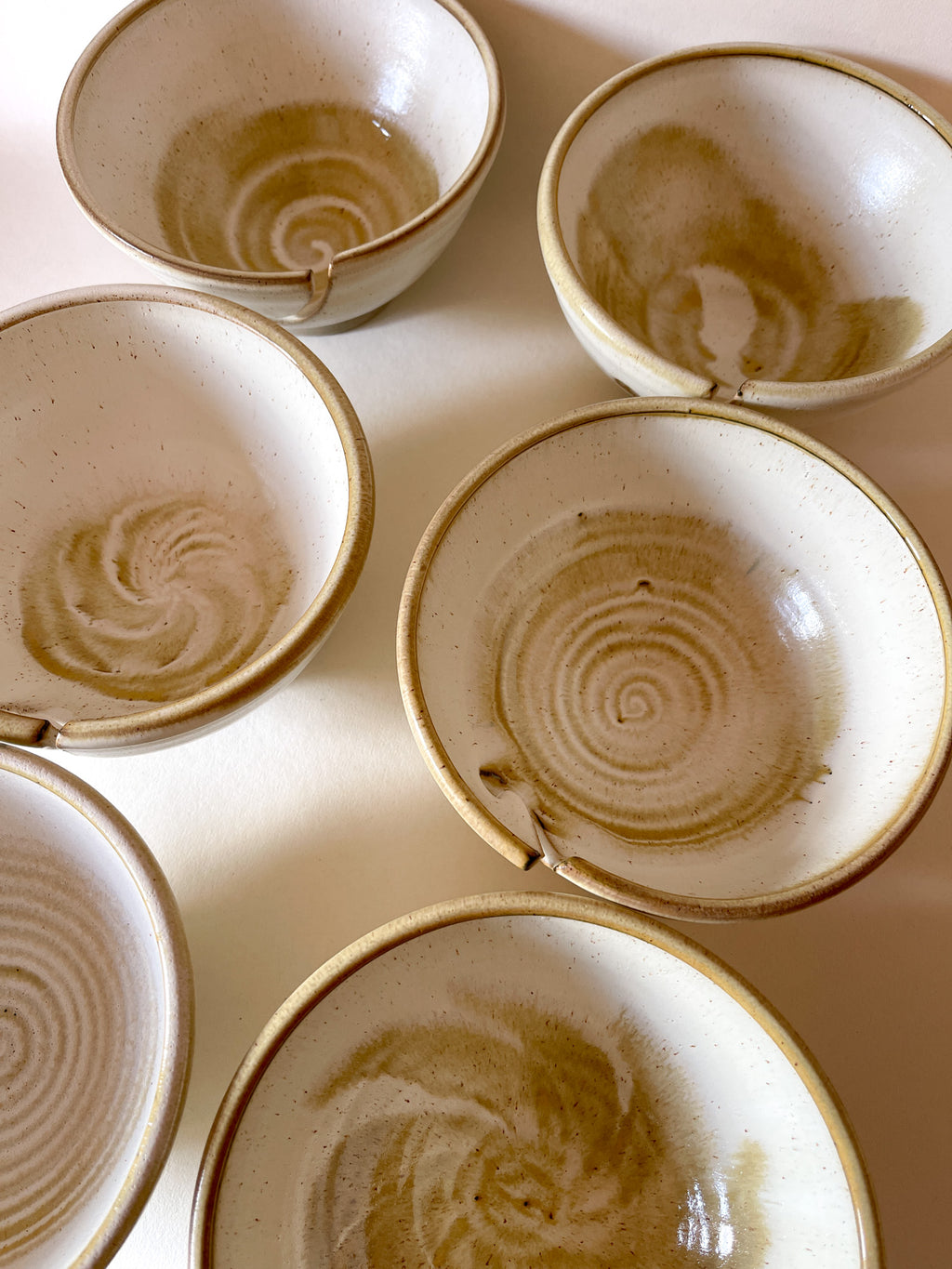 Hand-Thrown Stoneware Yarn Bowl | Golden Ochre